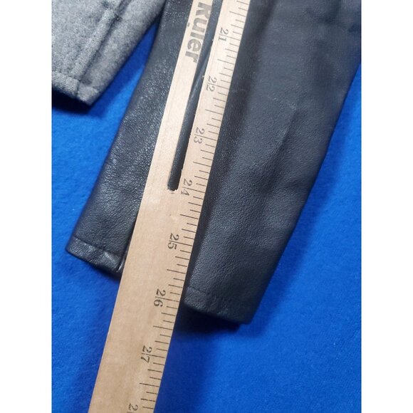 MTWTFSS Weekday Women Nikita Mix Jacket Biker Size XS NEW NWOT - Picture 14 of 16